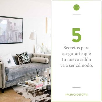 5 secretos para comprar un sillón cómodo