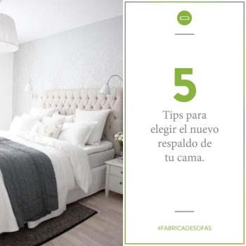 5 Tips para elegir el respaldo de cama