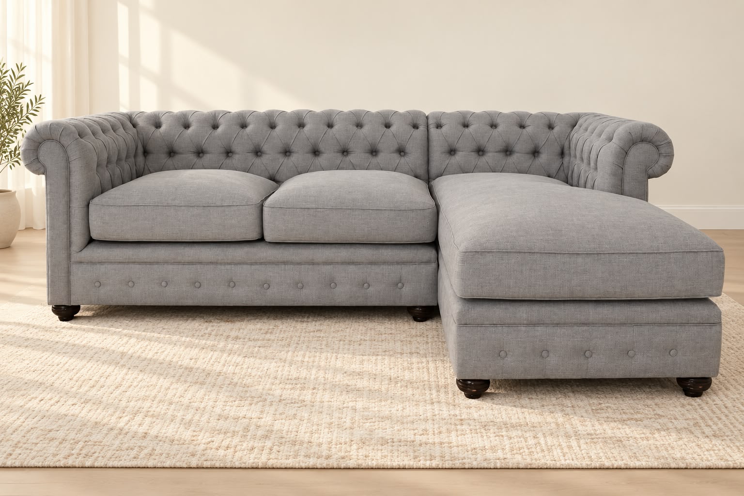 ches esq Sillón Esquinero Chesterfield