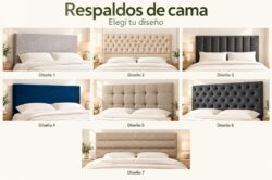 Respaldos de Cama Tapizados